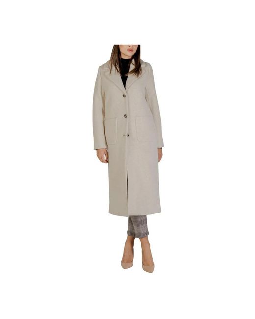 Ichi Natural Single-Breasted Coats