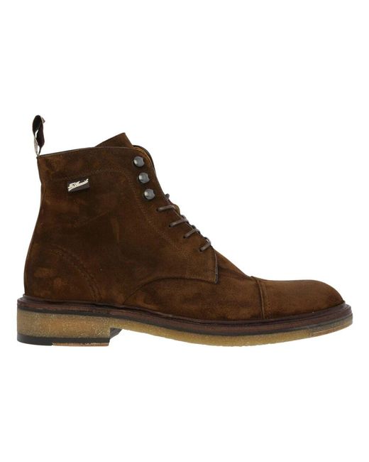 Floris Van Bommel De Tanker 05.01 Schnürstiefel in Brown für Herren