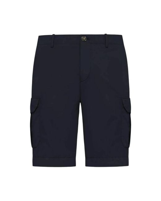 Rrd Blue Casual Shorts for men