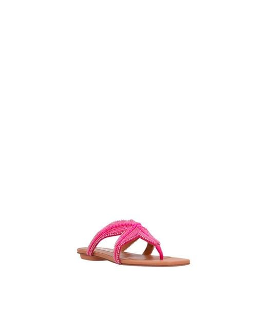 Aquazzura Pink Flip Flops
