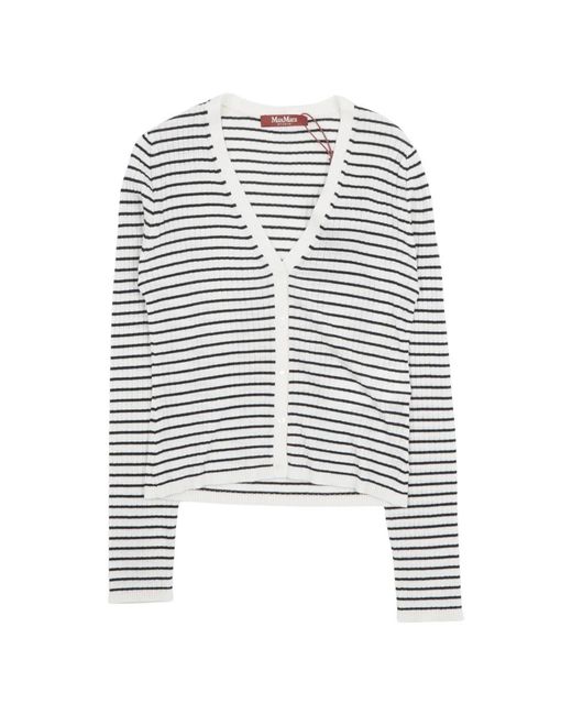 Cardigans Max Mara en coloris Black