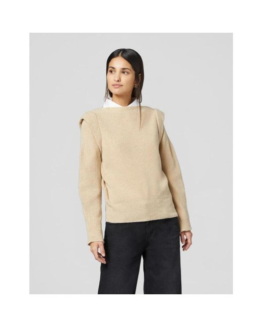 Dondup Natural Round-Neck Knitwear