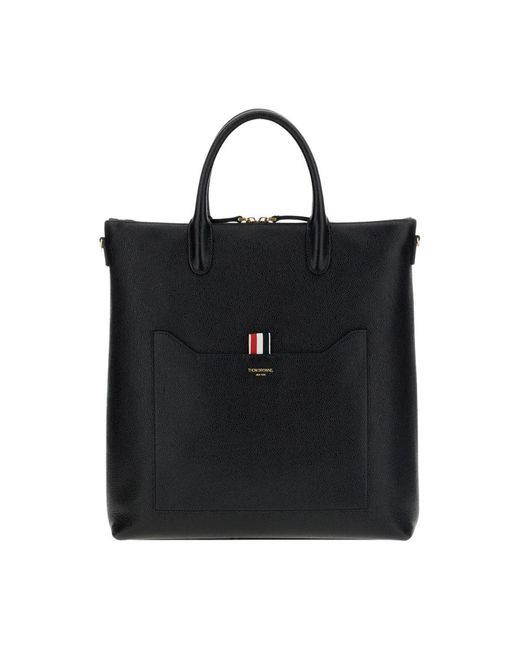 Thom Browne Black Laptop Bags & Cases for men