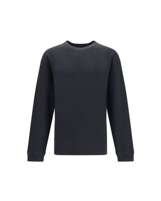Dolce & Gabbana Geribbelde Crew Neck Sweater in het Blue voor heren