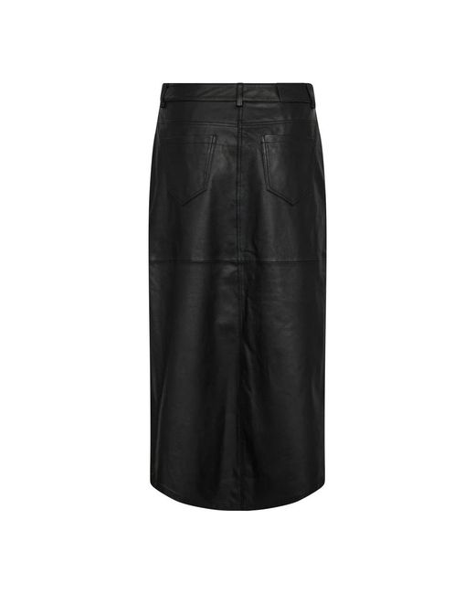 Skirts > leather skirts co'couture en coloris Black