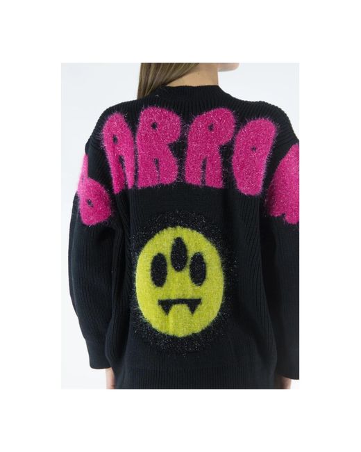 Barrow Black Round-Neck Knitwear