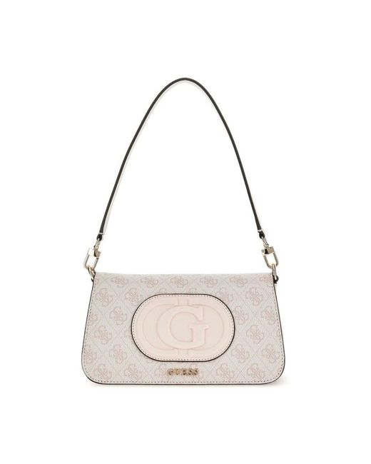 Shoulder Bags Guess en coloris Natural