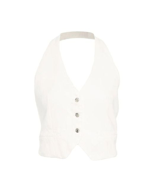 Liu Jo White Vests