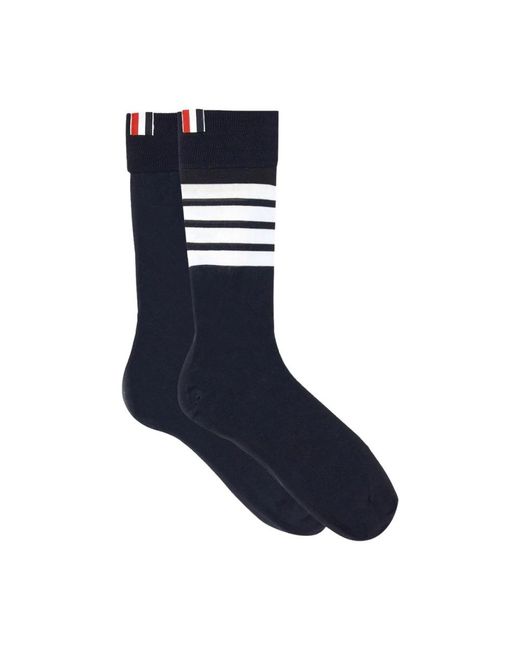 Thom Browne Blue Socks for men