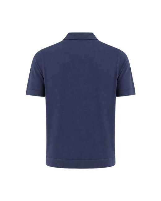 Drumohr Blue Polo Shirts for men