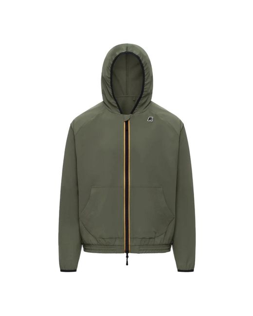 K-Way Green Light Jackets for men