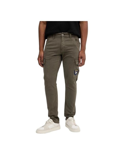 Alpha Industries Petrol Patch Pant in het Gray voor heren