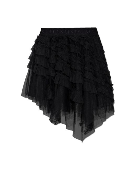 Short Skirts AllSaints en coloris Black