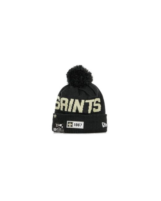 KTZ Black Beanies for men