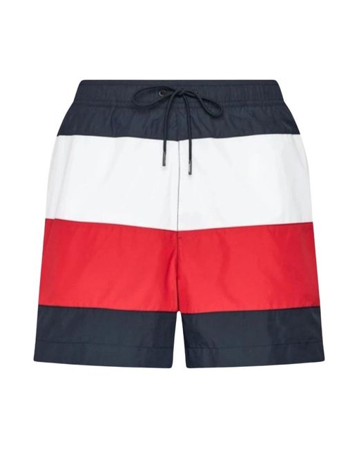 Tommy Hilfiger Red Beachwear for men
