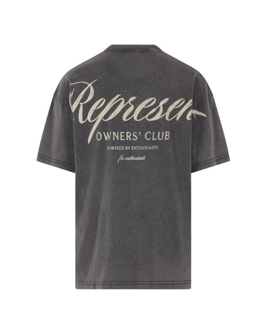 Represent Gray T-Shirts for men