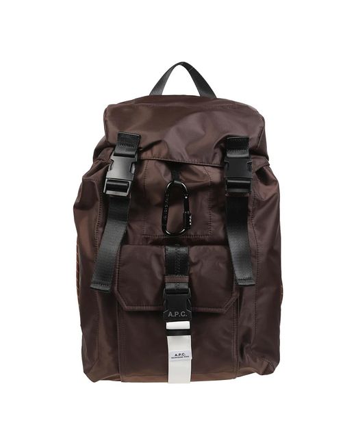 A.P.C. Black Backpacks for men