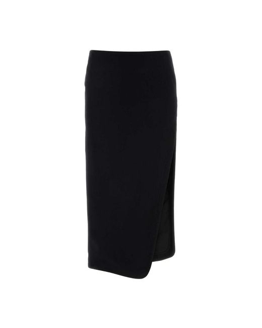 Midi Skirts di Ann Demeulemeester in Black