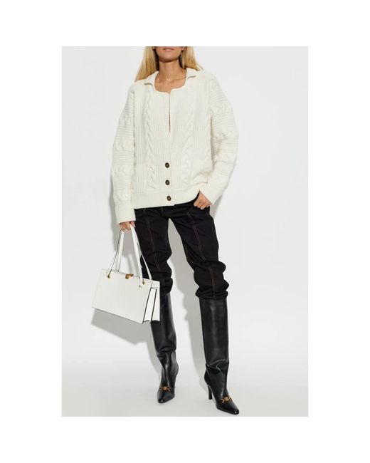 Cardigans Versace de color White
