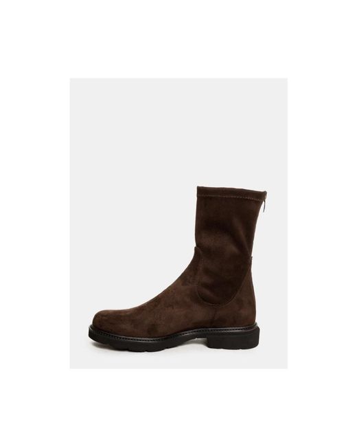Lace-Up Boots Evaluna de color Brown