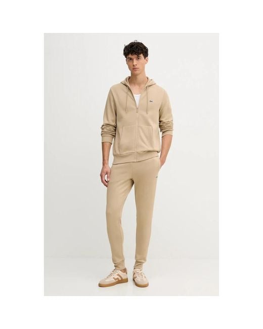 Lacoste Zip-Throughs in het Natural voor heren