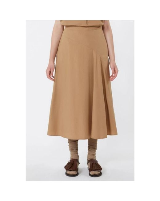 Weekend by Maxmara Natural Midi Skirts