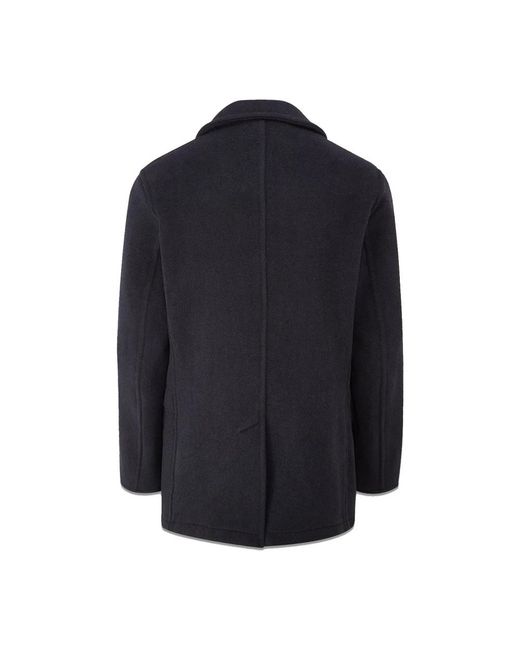 Gloverall Blue Double-Breasted Coats for men