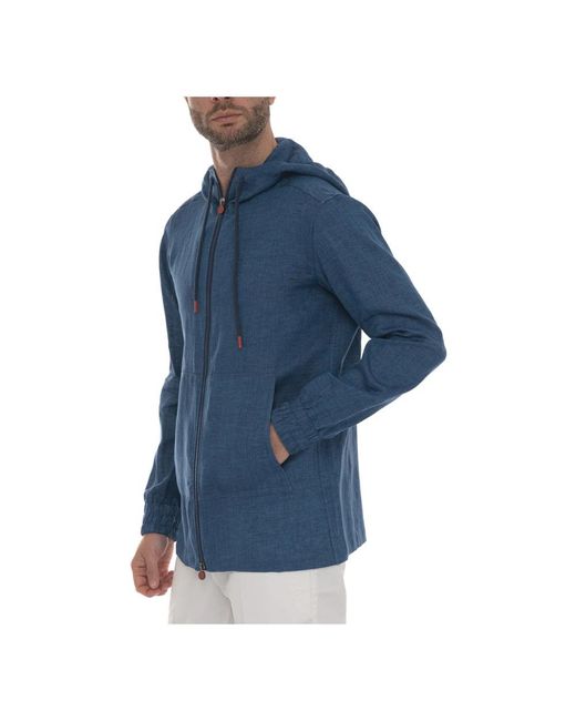 Light Jackets Kiton de hombre de color Blue