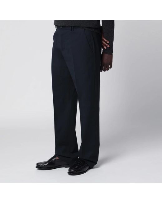 PT Torino Blue Suit Trousers for men