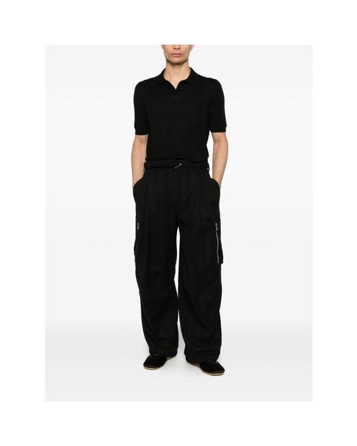 Tagliatore Truien & Vesten ,Zwart ,Keith Knit Polo in het Black voor heren