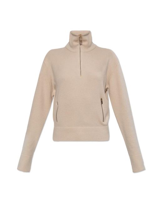 V-Neck Knitwear Victoria Beckham en coloris Natural