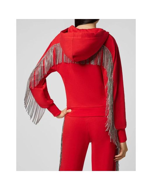 Zip-Throughs Philipp Plein de color Red
