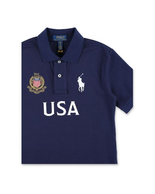 Polo Ralph Lauren Blue Polo Shirts for men