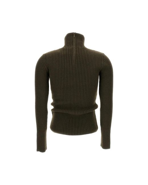 Max Mara Green Turtlenecks