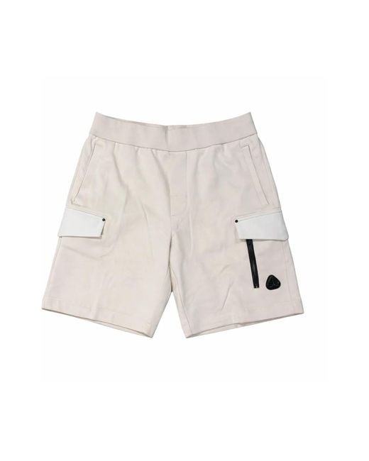 Moose Knuckles Natural Casual Shorts for men