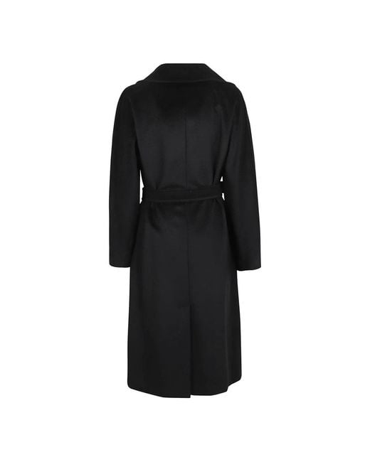 Weekend by Maxmara Black Reiner wollgürtel kimono tel