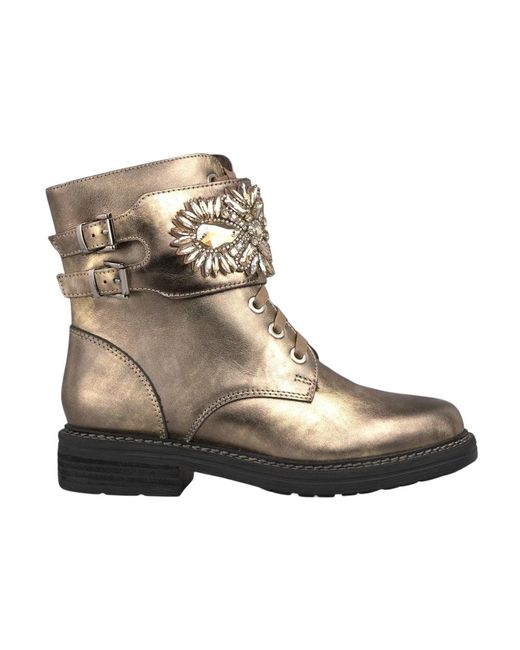 Alma En Pena. Brown Ankle Boots