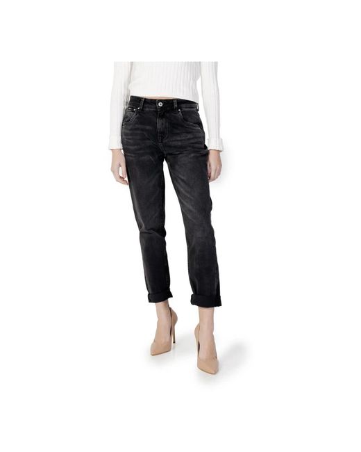 Pepe Jeans Black Cropped Jeans