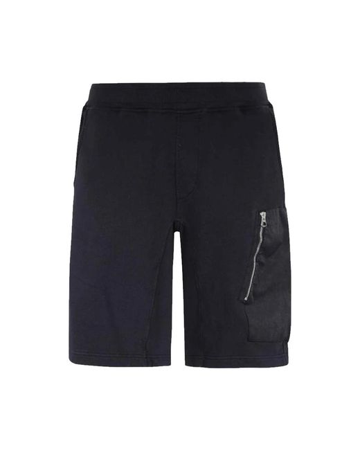 C P Company Blue Casual Shorts for men