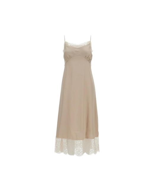 Midi Dresses Simone Rocha de color Natural
