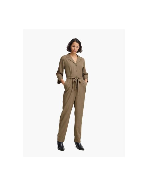 B.Young Jumpsuits in het Natural