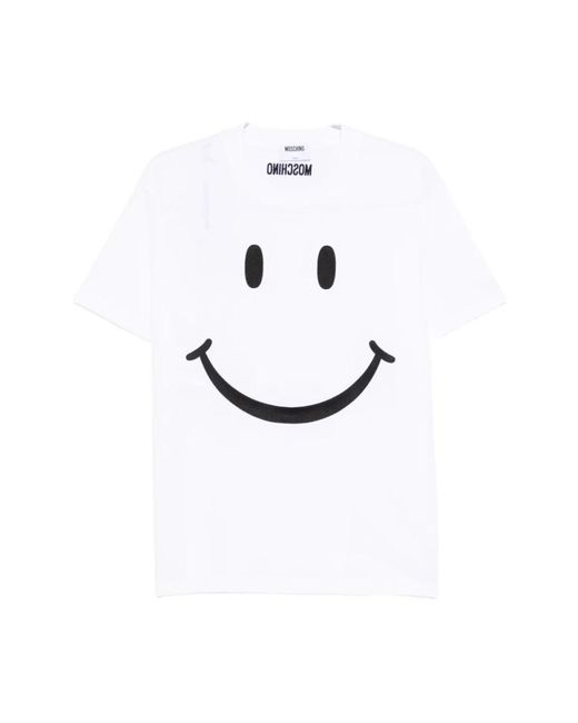 T-Shirts Moschino de color White