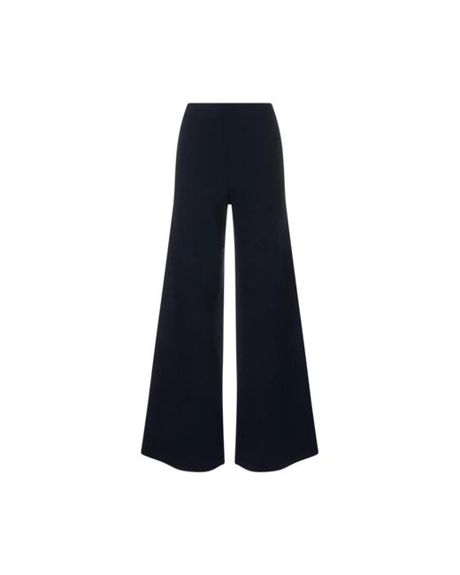 Max Mara Blue Wide Trousers