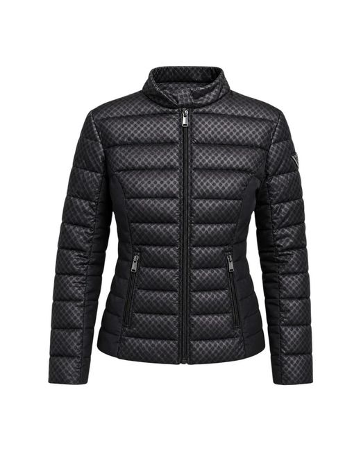 Guess Black Winter Jackets