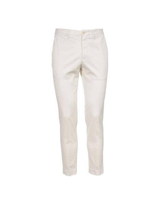 Incotex Chinos in het White voor heren