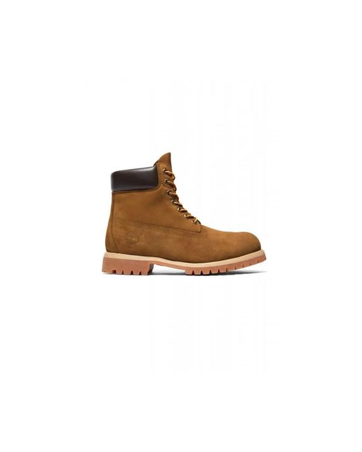 Timberland Brown Lace-Up Boots for men