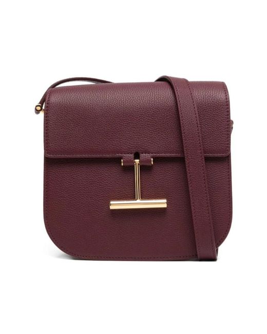 Tom Ford Purple Cross Body Bags