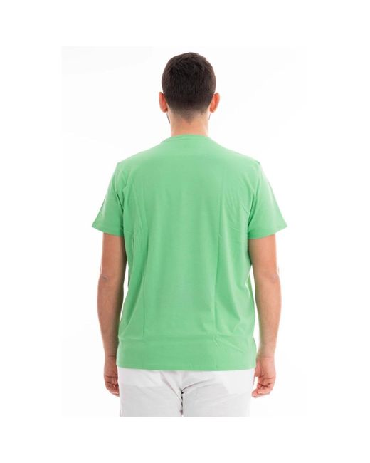 Lacoste Rundhals t-shirt in Green für Herren