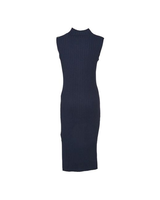 PS by Paul Smith Blue Knitted Dresses