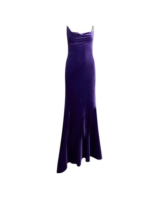 Philosophy Di Lorenzo Serafini Purple Gowns